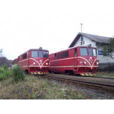 Stavebnice motorové lokomotivy TU 47, 2. série, H0e, DK model H0e0722